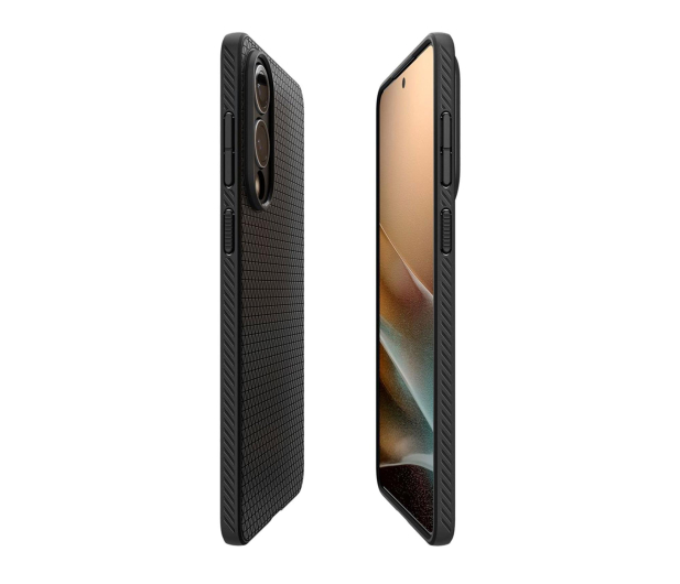 Spigen Liquid Air do Galaxy S25 Edge Matte Black - 1343722 - zdjęcie 5